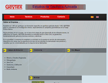 Tablet Screenshot of geytex.com